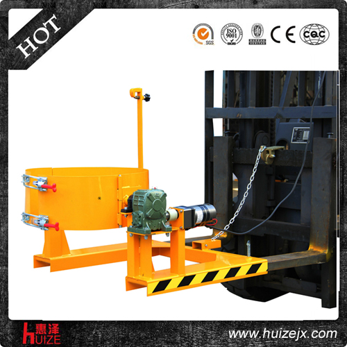叉車(chē)專用電動(dòng)翻桶夾具