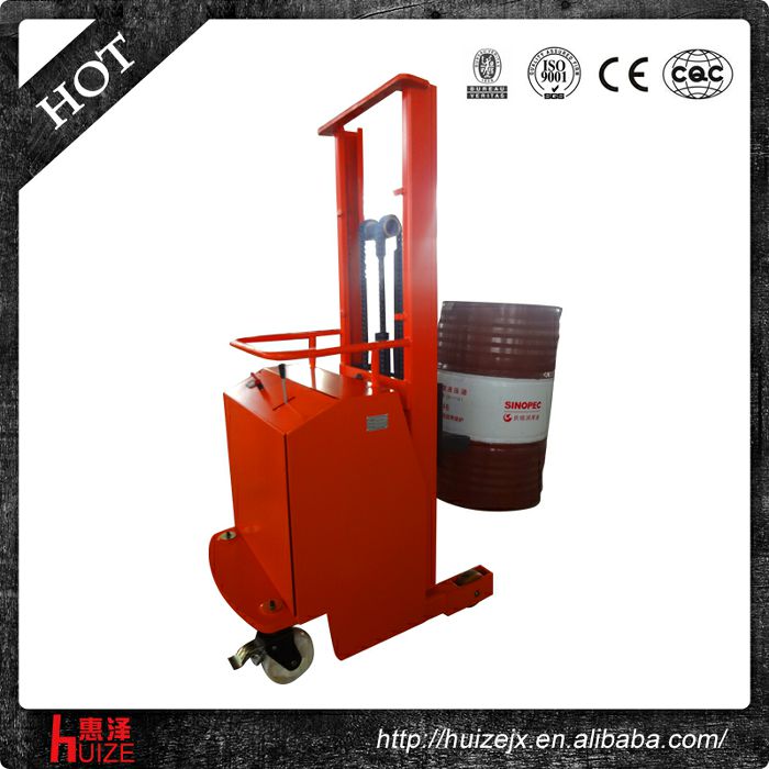 半電動配重油桶車（無底腿,只堆垛，不翻轉(zhuǎn)）
